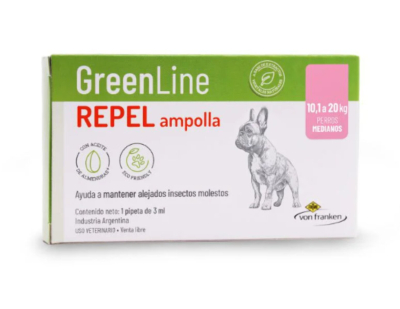 Greenline Ampolla Repelente De Insectos 10-20Kg