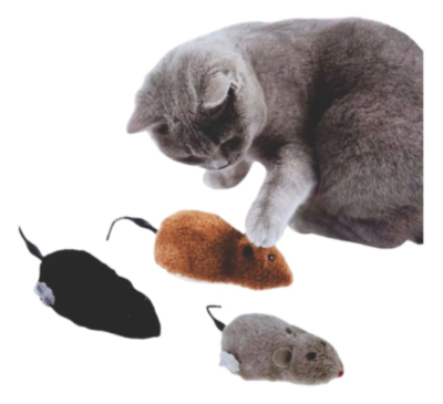 Juguete Laucha A Friccion - Accesorios Mascotas