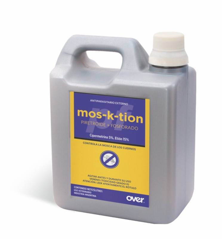 Mos-K-Tion Pf X 5Lts Antiparasitario Externo - Over