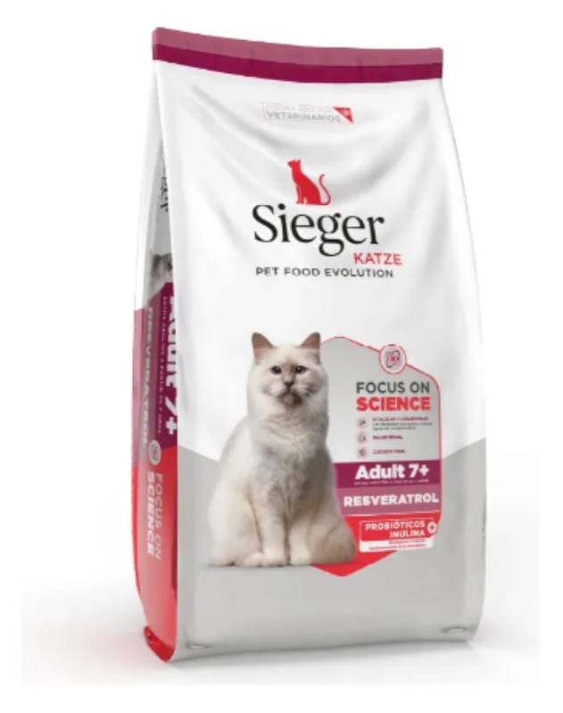 Katze Adult +7 Resveratrol X 1Kg - Sieger