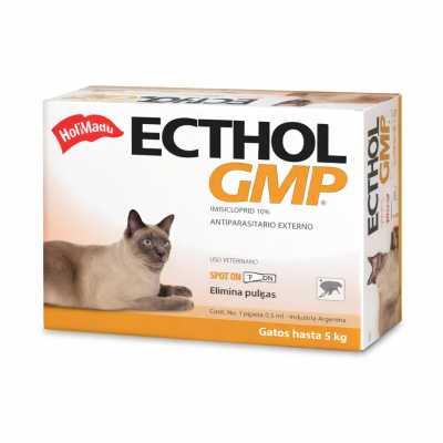 Pipeta Ecthol Gmp Gatos Hasta 5 Kg - Holliday