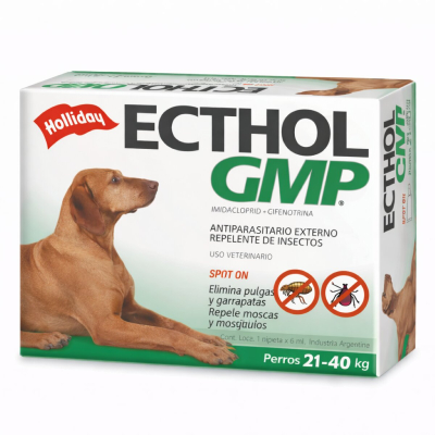 Pipeta Ecthol Gmp Perro 21-40Kg - Holliday