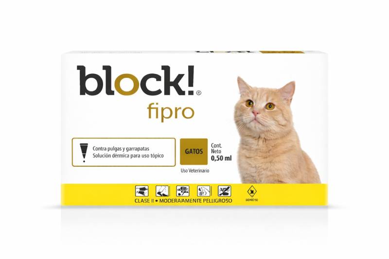 Pipeta Block! Fipro Gatos - John Martin