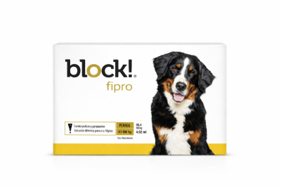 Pipeta Block! Fipro Xl Perro 41 A 60Kg - John Martin