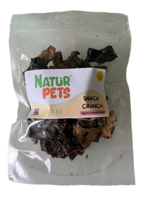 Snack Higado Crunch 50Gr - Natur Pets