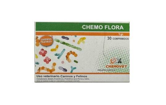 Chemoflora 1Gr X 30 Comp. - Chemovet