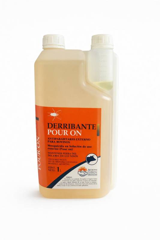 Derribante Pour On 1Lt (Cipermetrina) - Aca