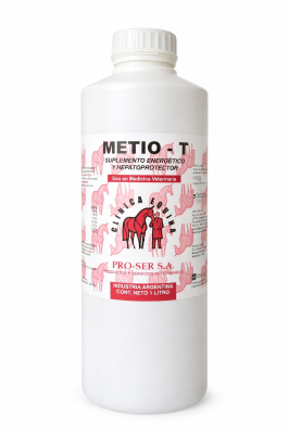 Metio-T X 1Lt Hepatoprotector Equino - Pro Ser