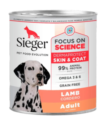Lata Adult Lamb 340Gr Perro  - Sieger