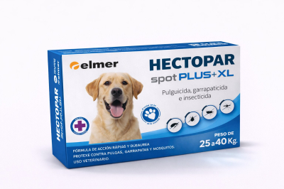 Pipeta Pulguicida  Perro 25 A 40 Kg Hectopar - Elmer