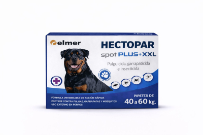 Pipeta Pulguicida  Perro 40 A 60 Kg Hectopar - Elmer