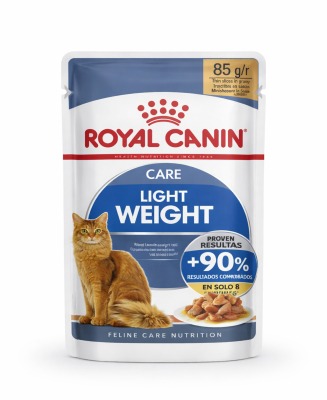 12 Sobres Light Weight Care Alimento Gato 85Gr - Royal Canin
