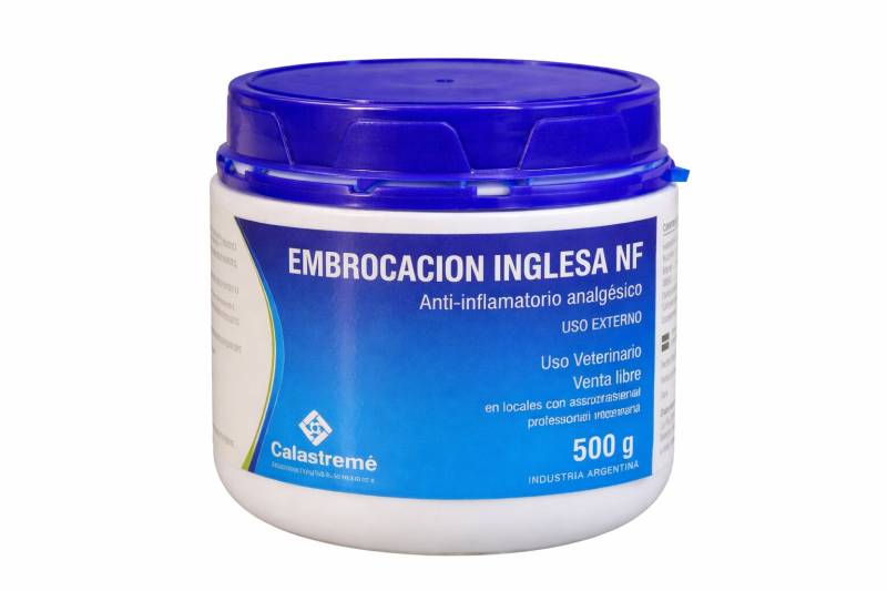 Embrocacion Inglesa Desinflamante Equino 500Gr - Calastreme