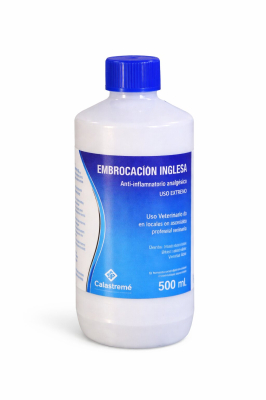 Botella Embrocacion Crema Desinflamante Equino 500Gr - Calastreme