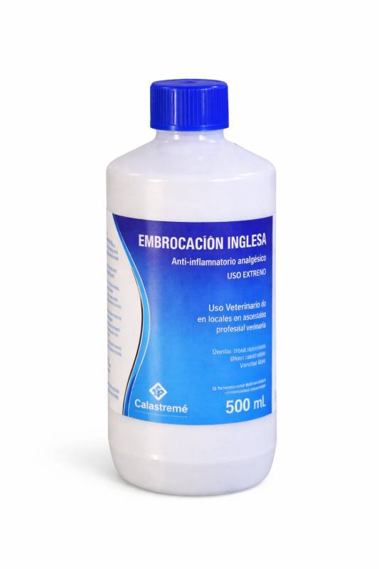 Botella Embrocacion Crema Desinflamante Equino 500Gr - Calastreme