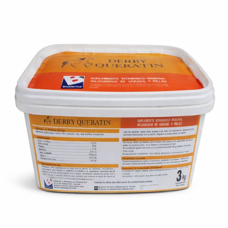 Derby Queratin Sup. Mejorador De Cascos Y Pelo. 3Kg-Biofarma