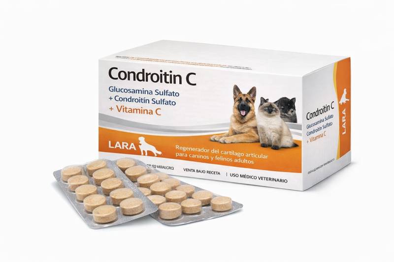 Condroitin C Regenerador Articular Perro Gato 30 Comp- Lara