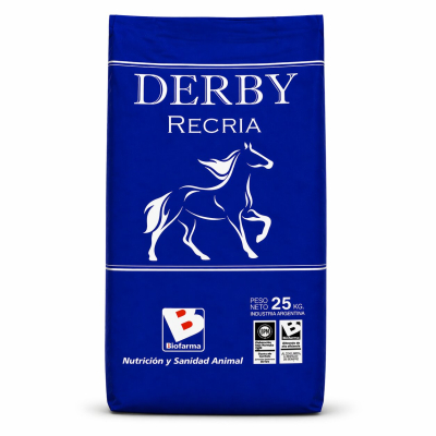 Suplemento Equino Proteico Derby Recria 25Kg Biofarma