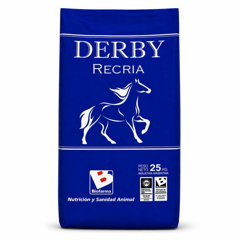 Suplemento Equino Proteico Derby Recria 25Kg Biofarma