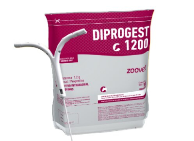 Diprogest 1200 X 10 Disp - Dispositivo Intravaginal - Zoovet