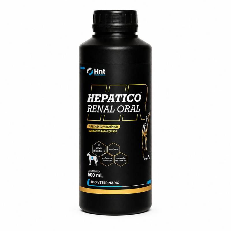 Suplemento Para Equinos Hepatico Renal Oral Líquido 500 Ml Heanut
