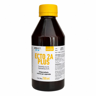 Ecto 2A Plus (Clorpirifós) X 200Ml - Zoveet