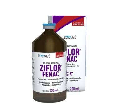 Ziflor Fenac 250 Ml (Florfenicol,Diclofenac)- Zoovet
