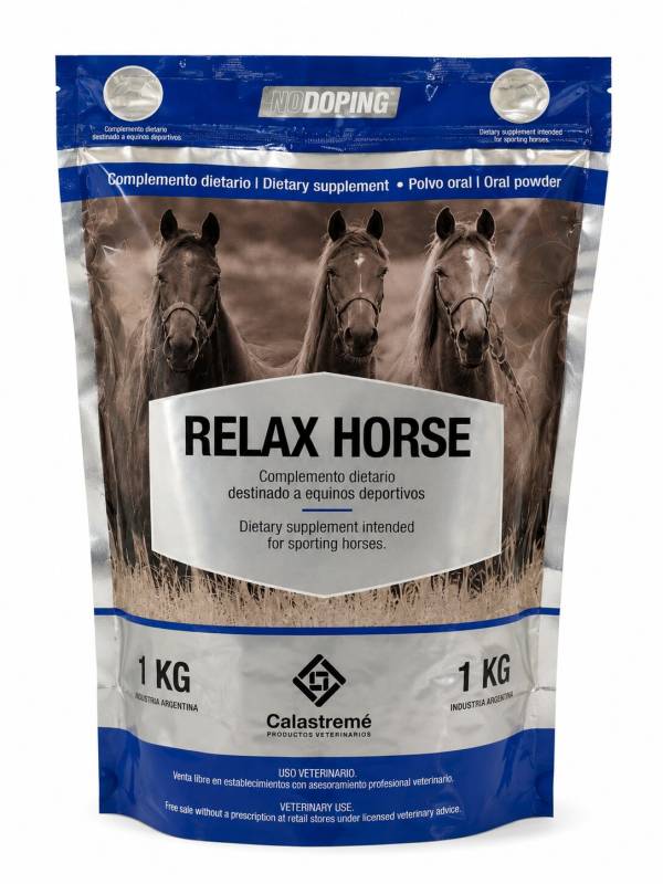 Suplemento Equino Ansiosos Relax Horse 1Kg Calastreme