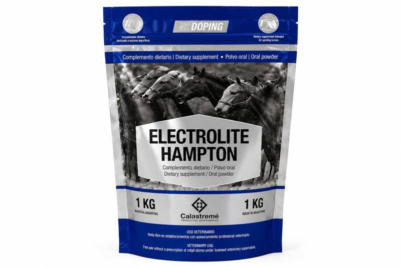 Suplemento Equino Electrolite Hampton 1Kg Calastreme