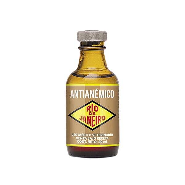 Antianemico P/Vacas 50Cc (Cobalto,Hierro,Cobre,Vitaminas) - Rio De Janeiro