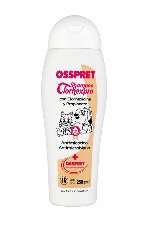 Shampoo Clorhexpro 250Ml - Osspret