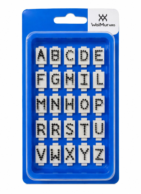 Juego De Letras Importadas A-Z 3/8 Compatibles Con Stone - Walmur