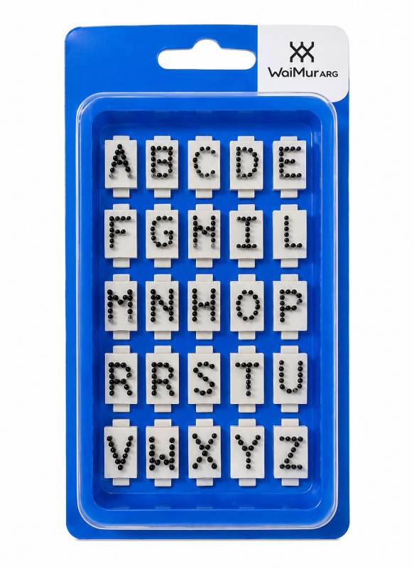 Juego De Letras Importadas A-Z 3/8 Compatibles Con Stone - Walmur