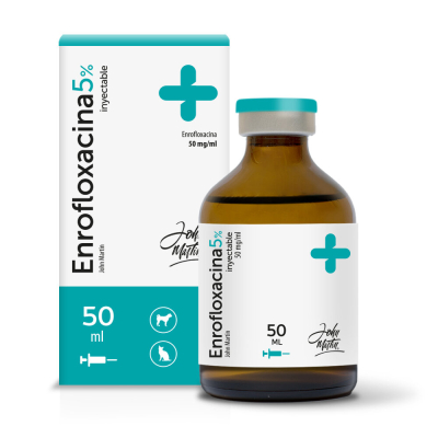 Enrofloxaina  5% Iny. 50Ml - Jhon Martin