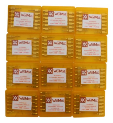 Agujas Hipodermicas Platinum Line Reutilizable 12 Unid. Walmur