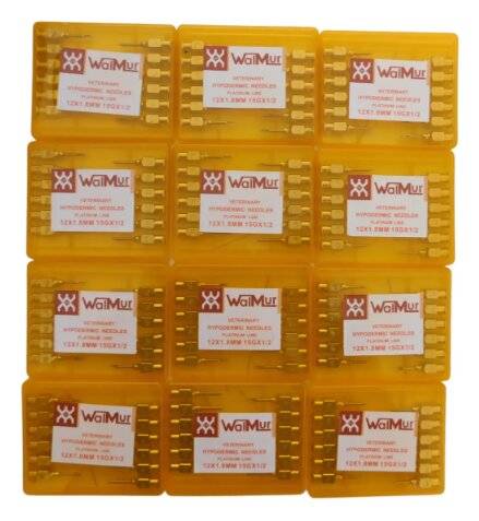 Agujas Hipodermicas Platinum Line Reutilizable 12 Unid. Walmur