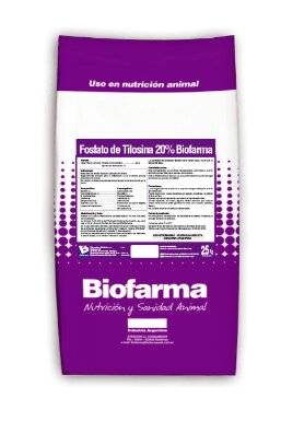 Tilosina  Fosfato 20% 25Kg - Biofarma
