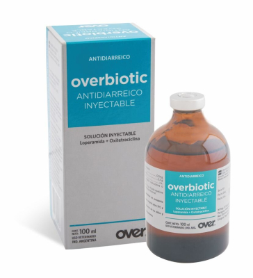Overbiotic Antidiarreico Inyectable X 100 Ml (Loperamida)  - Over