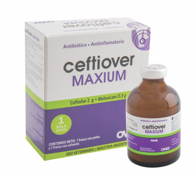 Ceftiover Maxium X 2 Grs (Ceftiofur) - Over