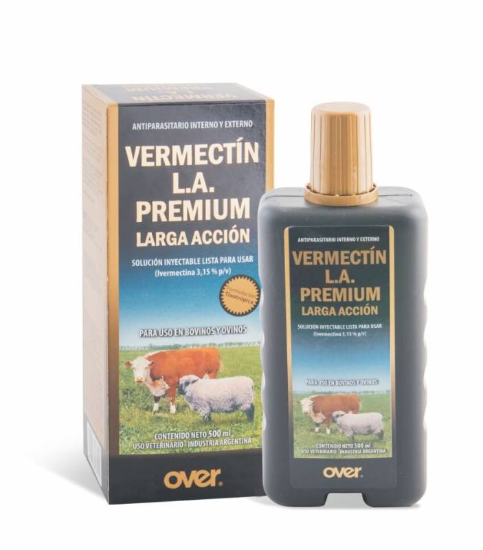 Vermectin La Premium X 500 Ml (Ivermectina 3,15) - Over