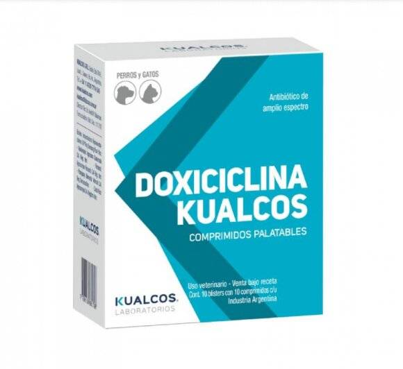 Doxiciclina 200Mg 10 Comp. - Kualcos