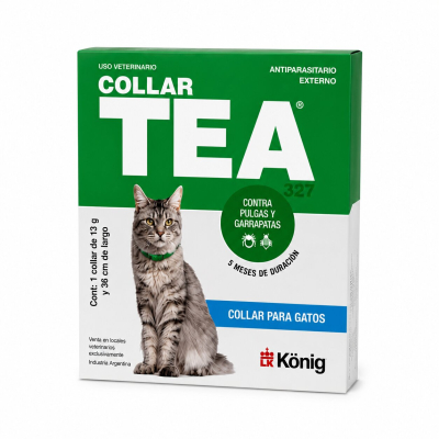 Tea Collar Gatos - Konig