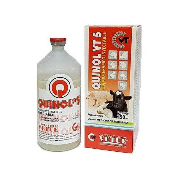 Quinol 5% 1 Lt (Enrofloxacina)- Vetue
