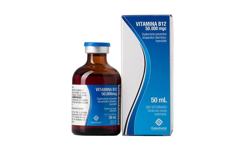 Vitamina B12 50000 Mcg X 50Ml - Calastreme